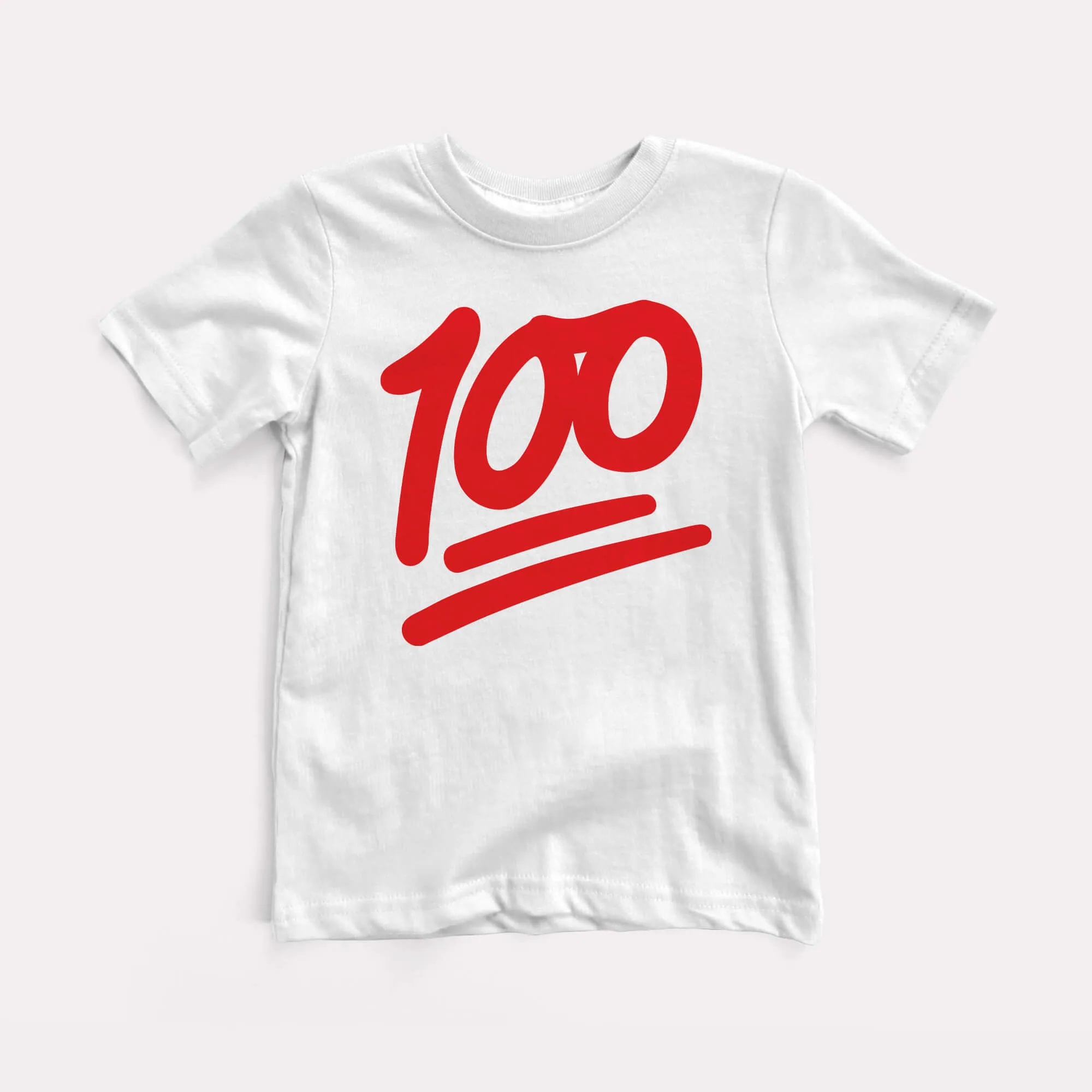 100 Emoji Toddler Tee