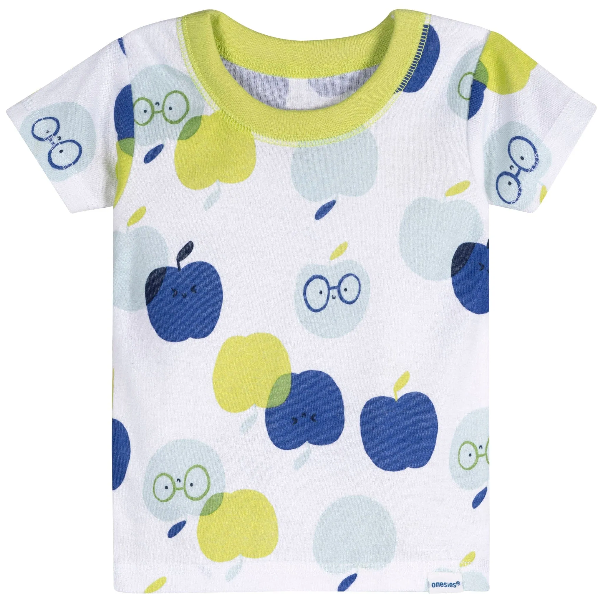 4-Piece Baby Boys Apples Pajamas Sets