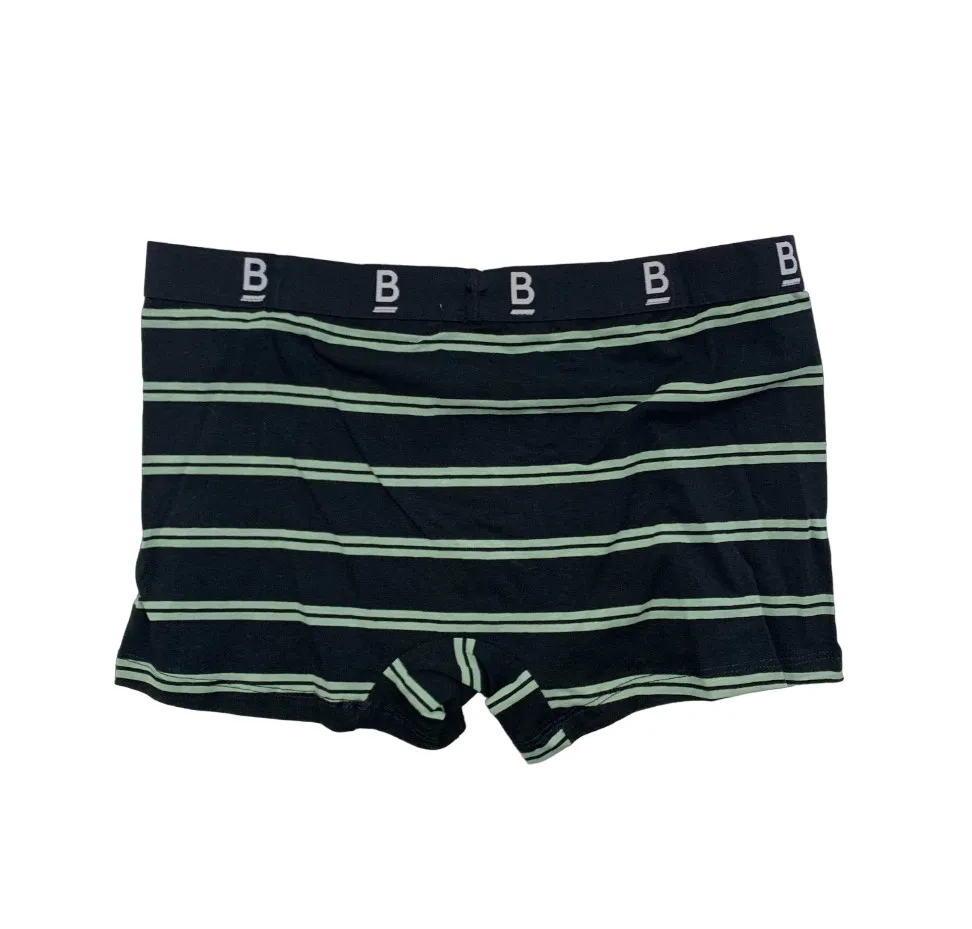 4 x Mens Bonds Everyday Black And Army Green Super Comfy Trunks