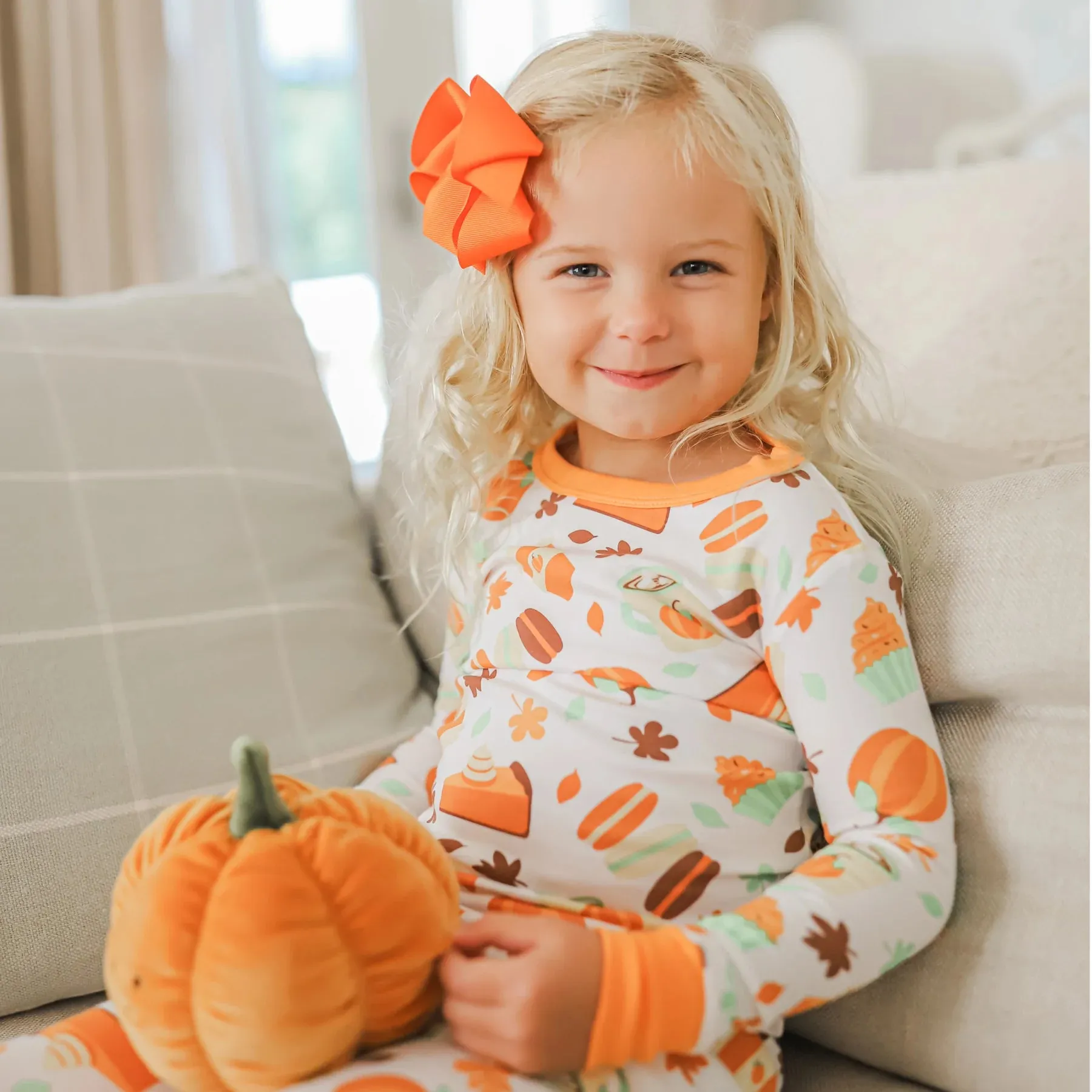 All Things Pumpkin Toddler PJs