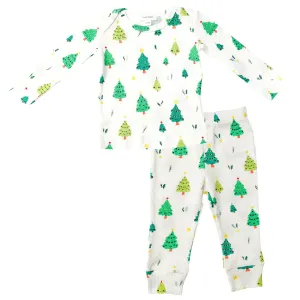 Angel Dear Christmas Tree (Thermal) Lounge Wear Pajama Set