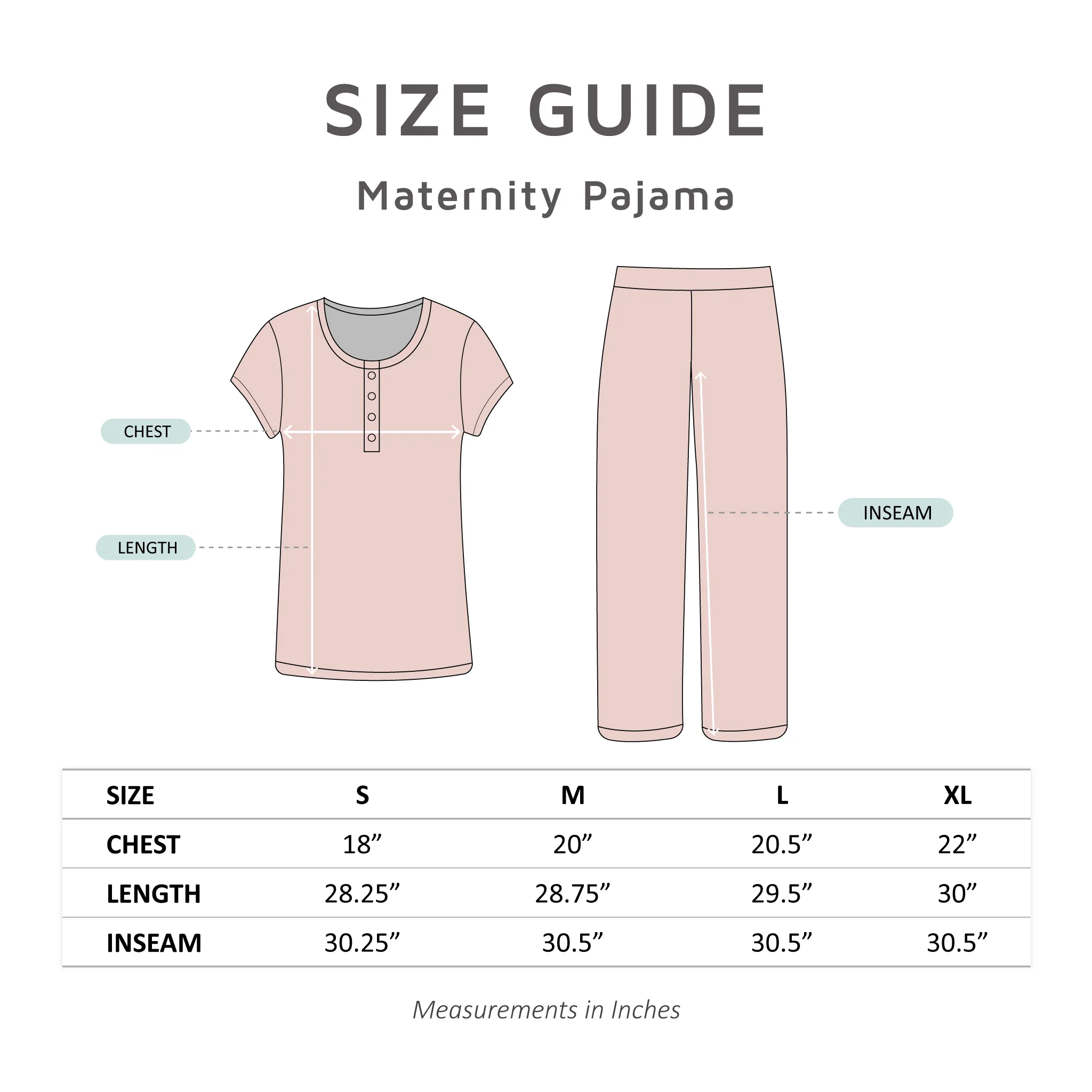 Annabelle Maternity Nursing Pajamas