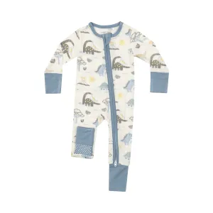 Baby Love Dinos Bamboo 2 Way Zipper Coverall