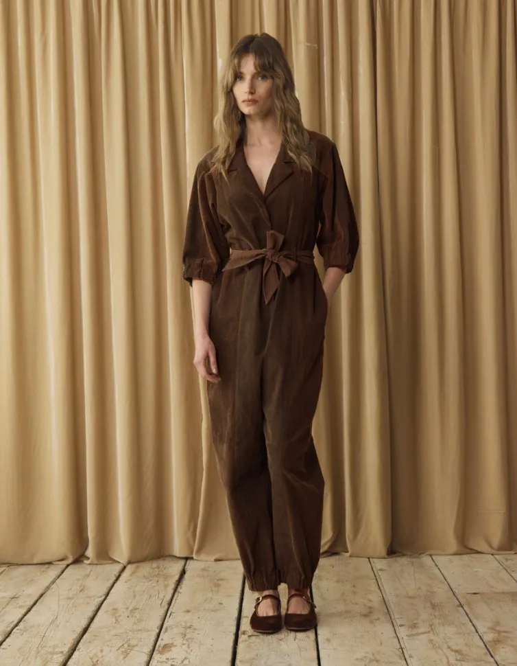 Bespoke Corduroy Jumpsuit