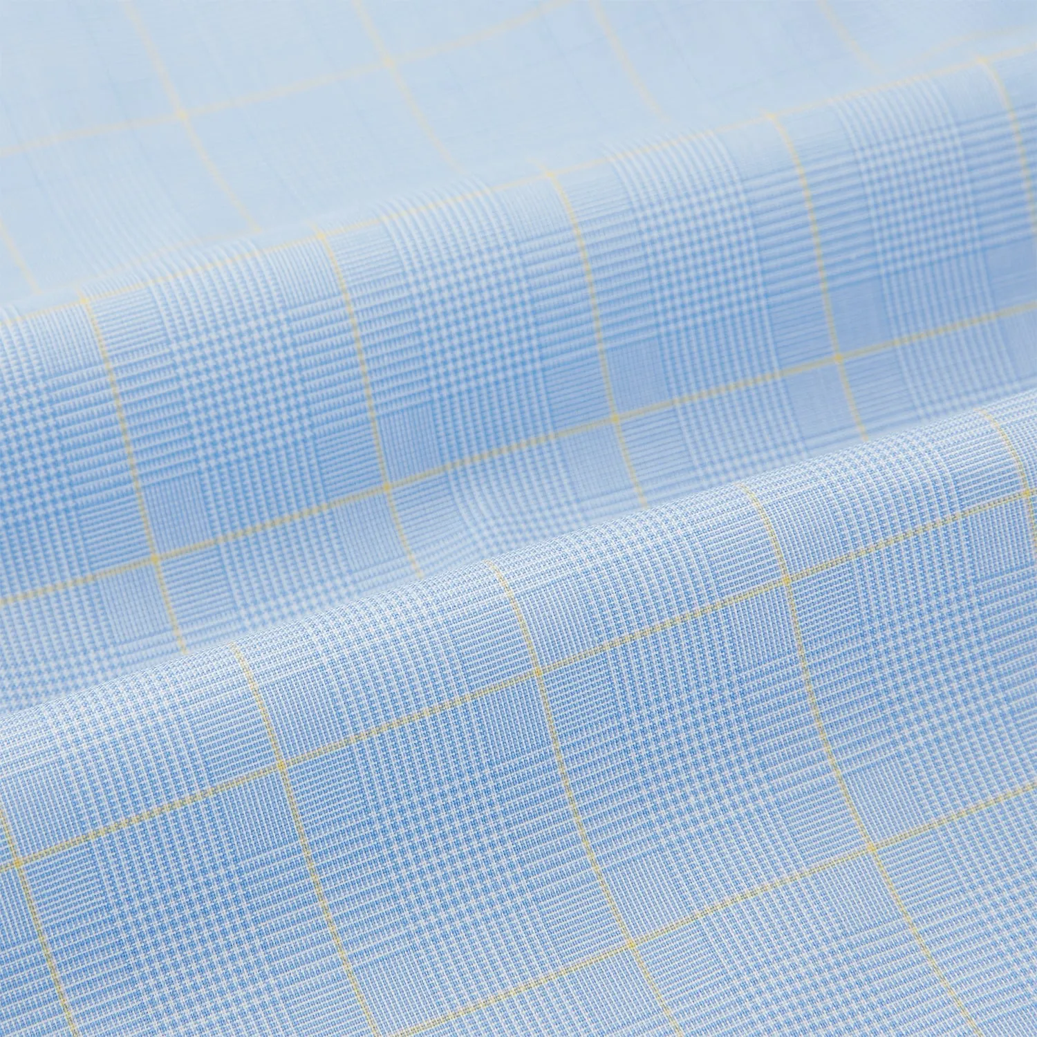 Blue Prince of Wales Check Pyjama Shirt