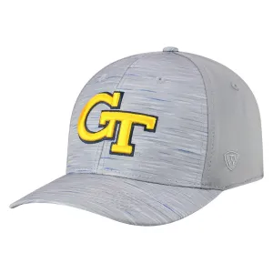 Georgia Tech Yellow Jackets TOW Gray "Hyper" Memory Fit Hat Cap