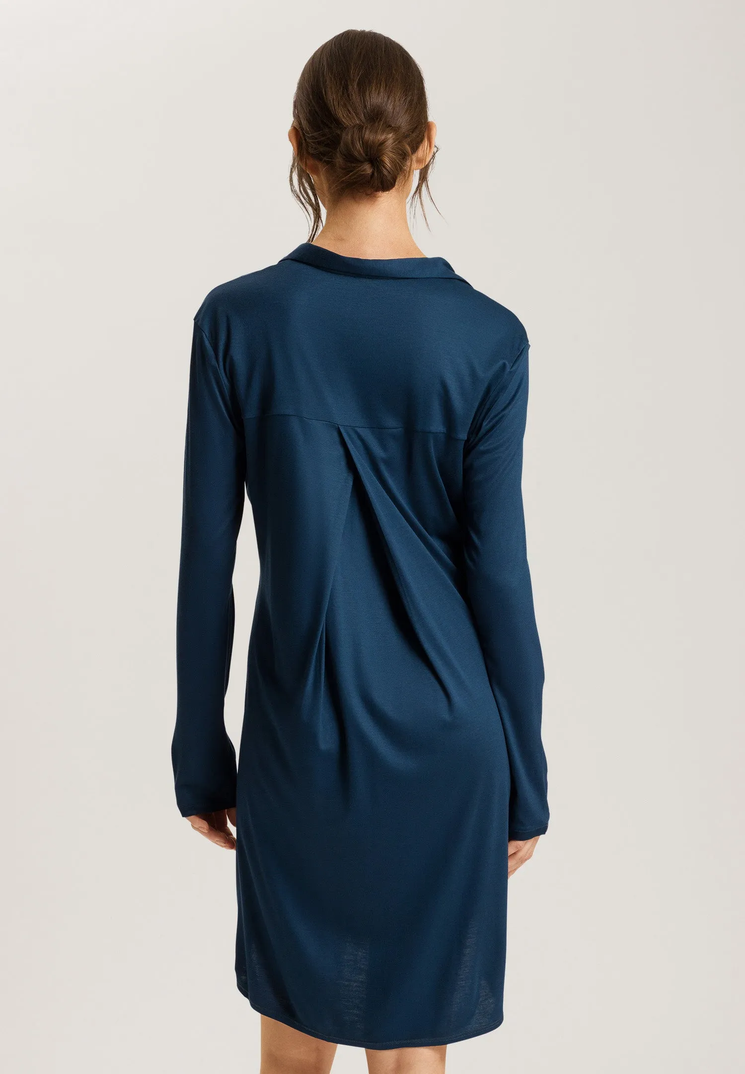 Grand Central TENCEL™ and Silk Sleep Shirt | Mystic Blue 77420-1652