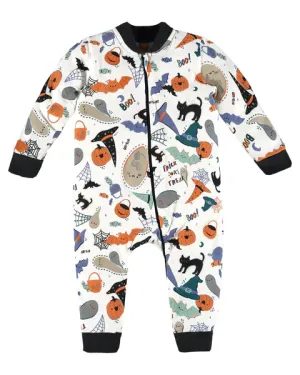 Halloween printed baby pajama