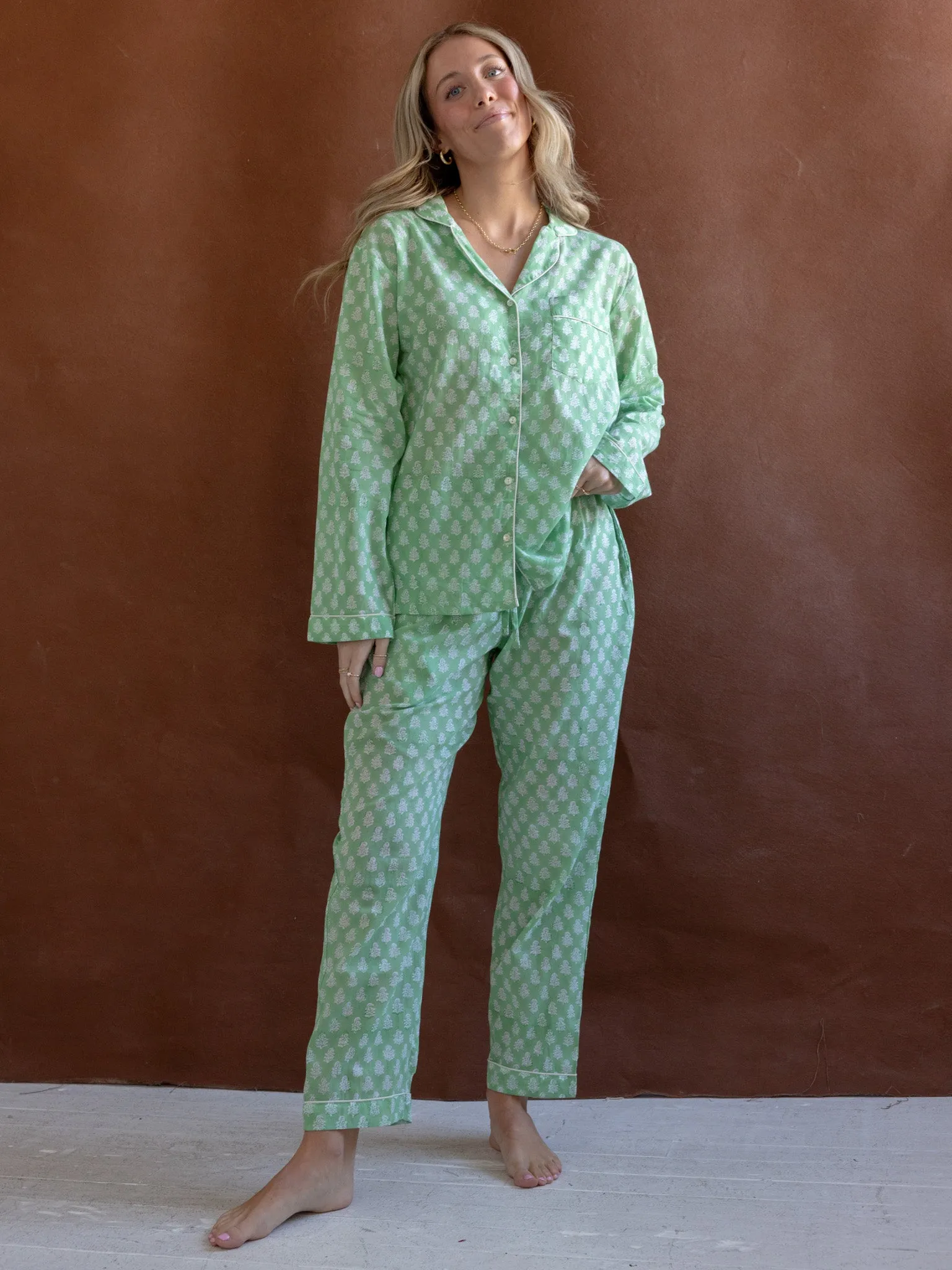 Maison de Frédéric Pajamas Green