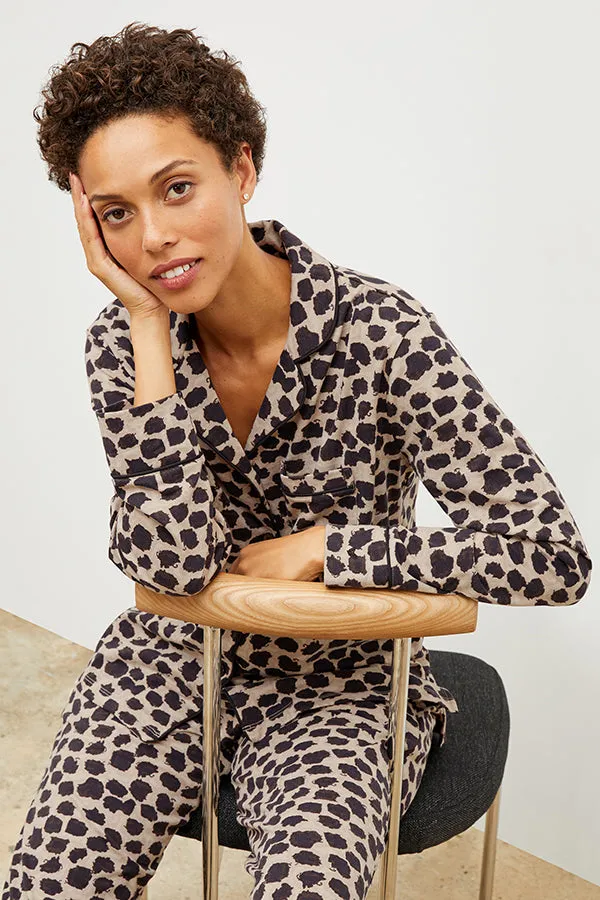 M.M. x Petite Plume Astaire Pajama Set :: Sahara Print