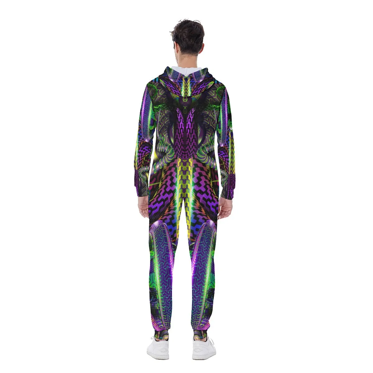 Mystic Temptation Men's Hooded Jumpsuit / Bodysuit / Onesie