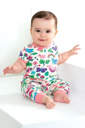 Organic Baby Pajamas Hatley Rainbow Park