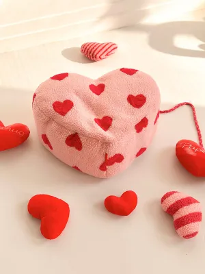 Pink Love Heart Stool