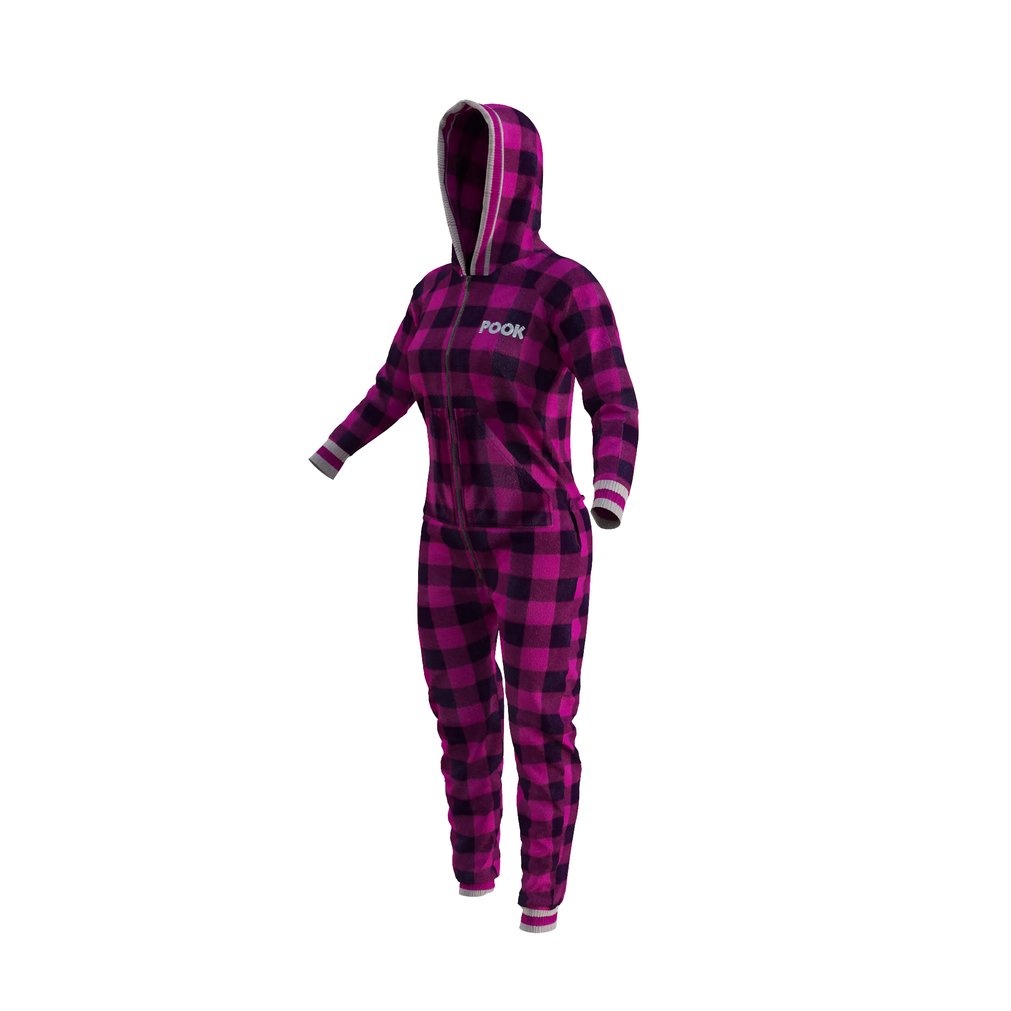 Pook Onesie - Pink (Adult)