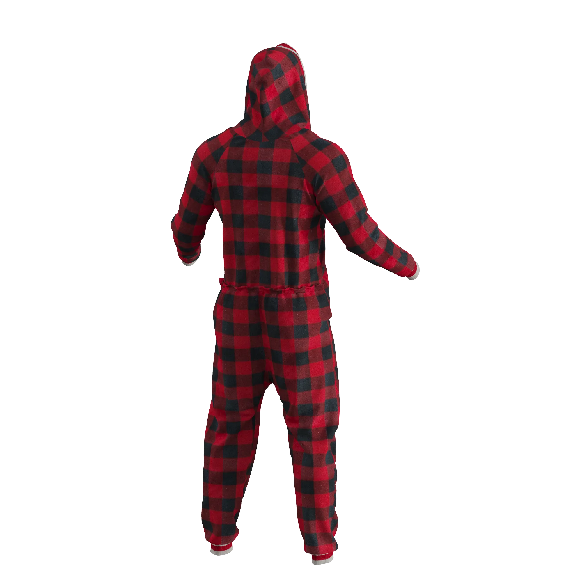 Pook Onesie - Red (Adult Unisex)