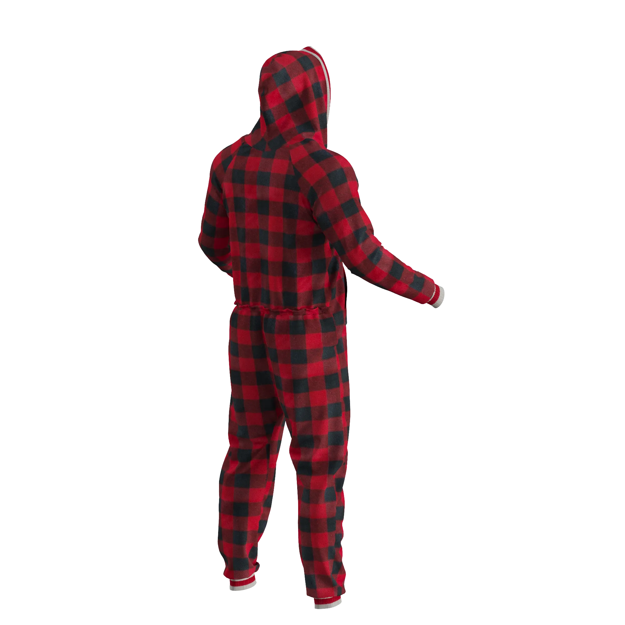 Pook Onesie - Red (Adult Unisex)