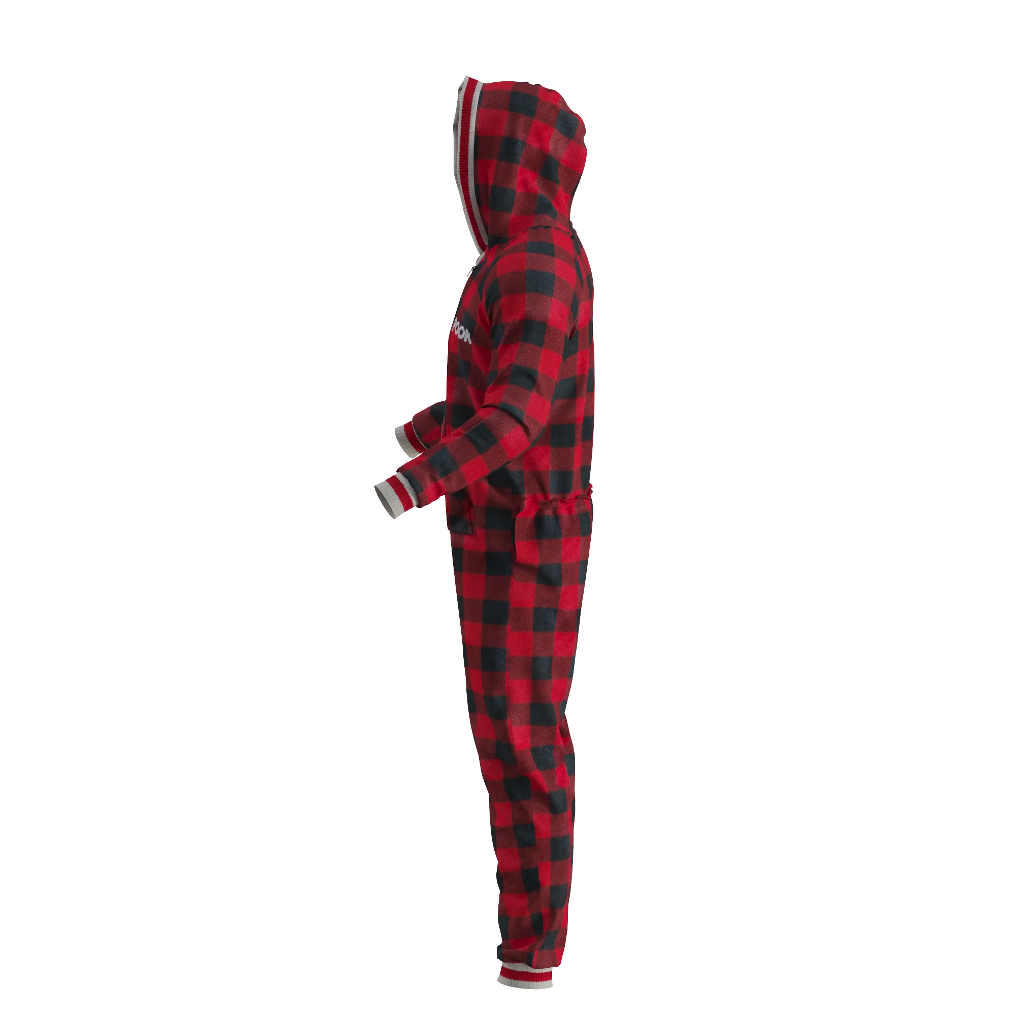 Pook Onesie - Red (Adult Unisex)