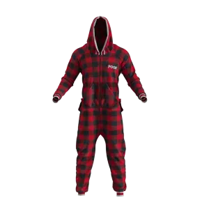 Pook Onesie - Red (Adult Unisex)