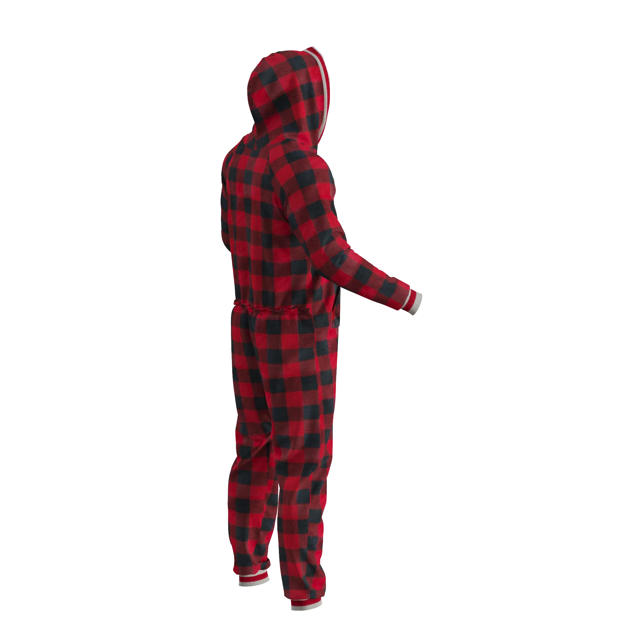 Pook Onesie - Red (Adult Unisex)