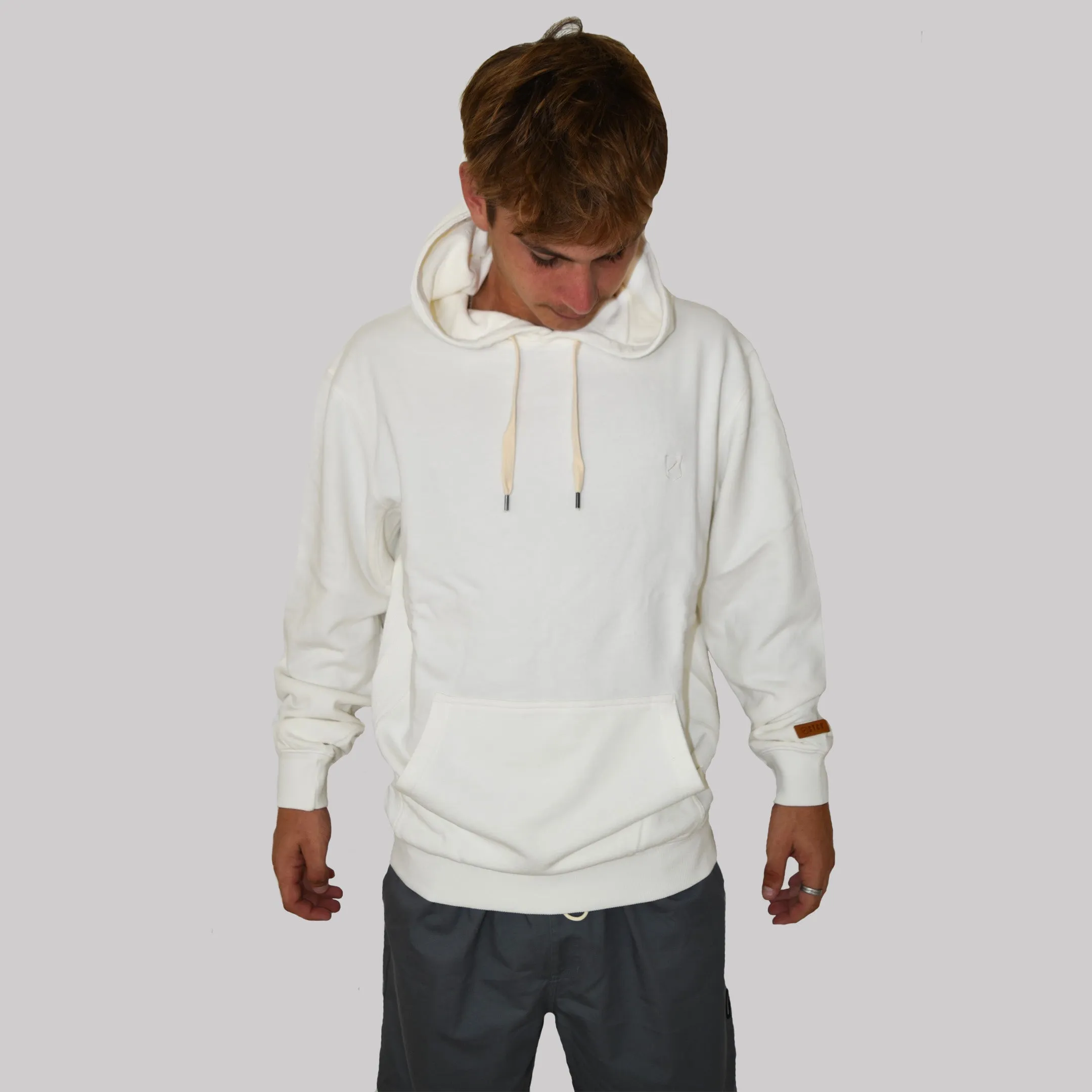 SHIELD CORE HOOD / OFF WHITE