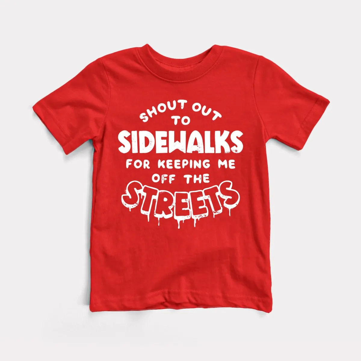 Shout Out To Sidewalks Toddler Tee