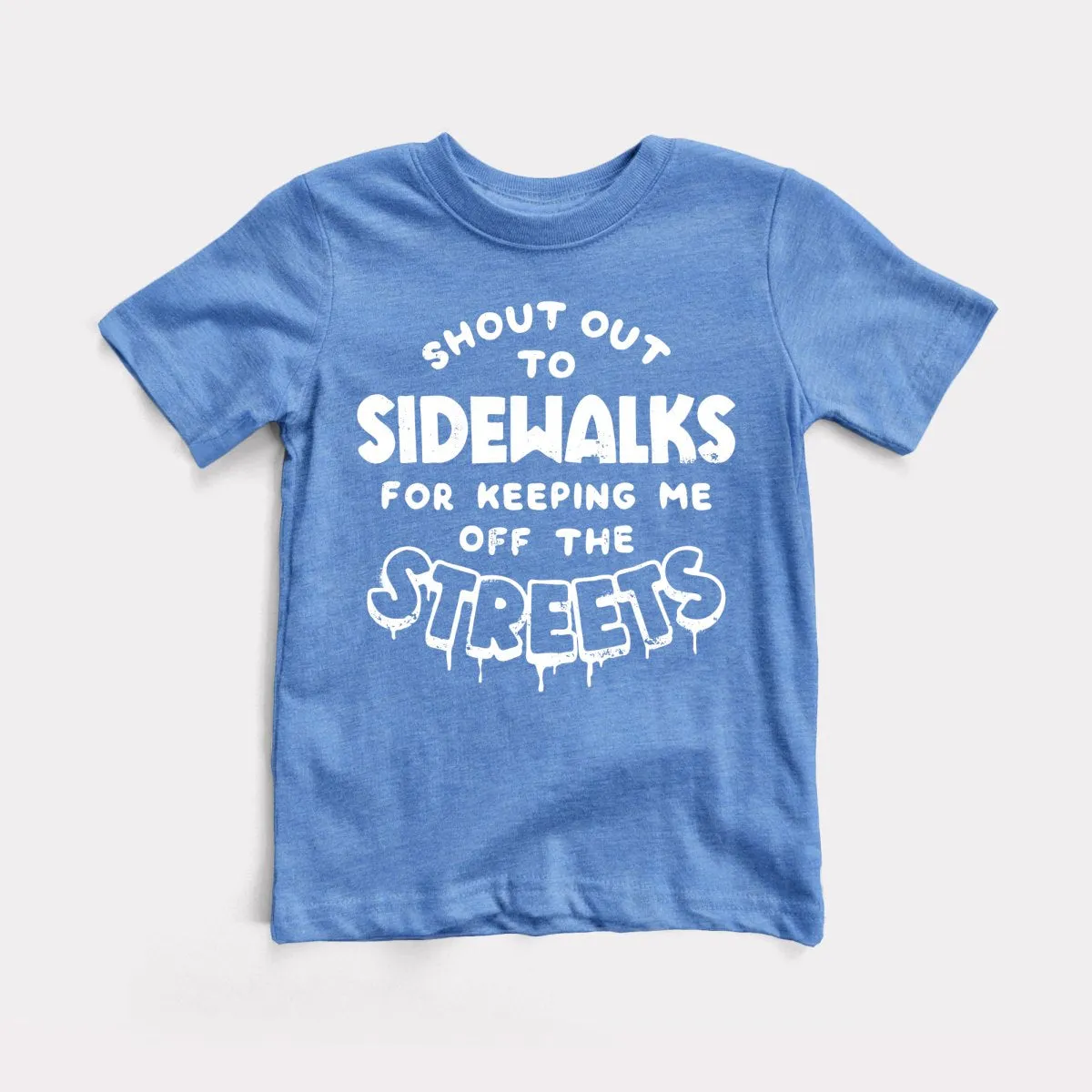 Shout Out To Sidewalks Toddler Tee