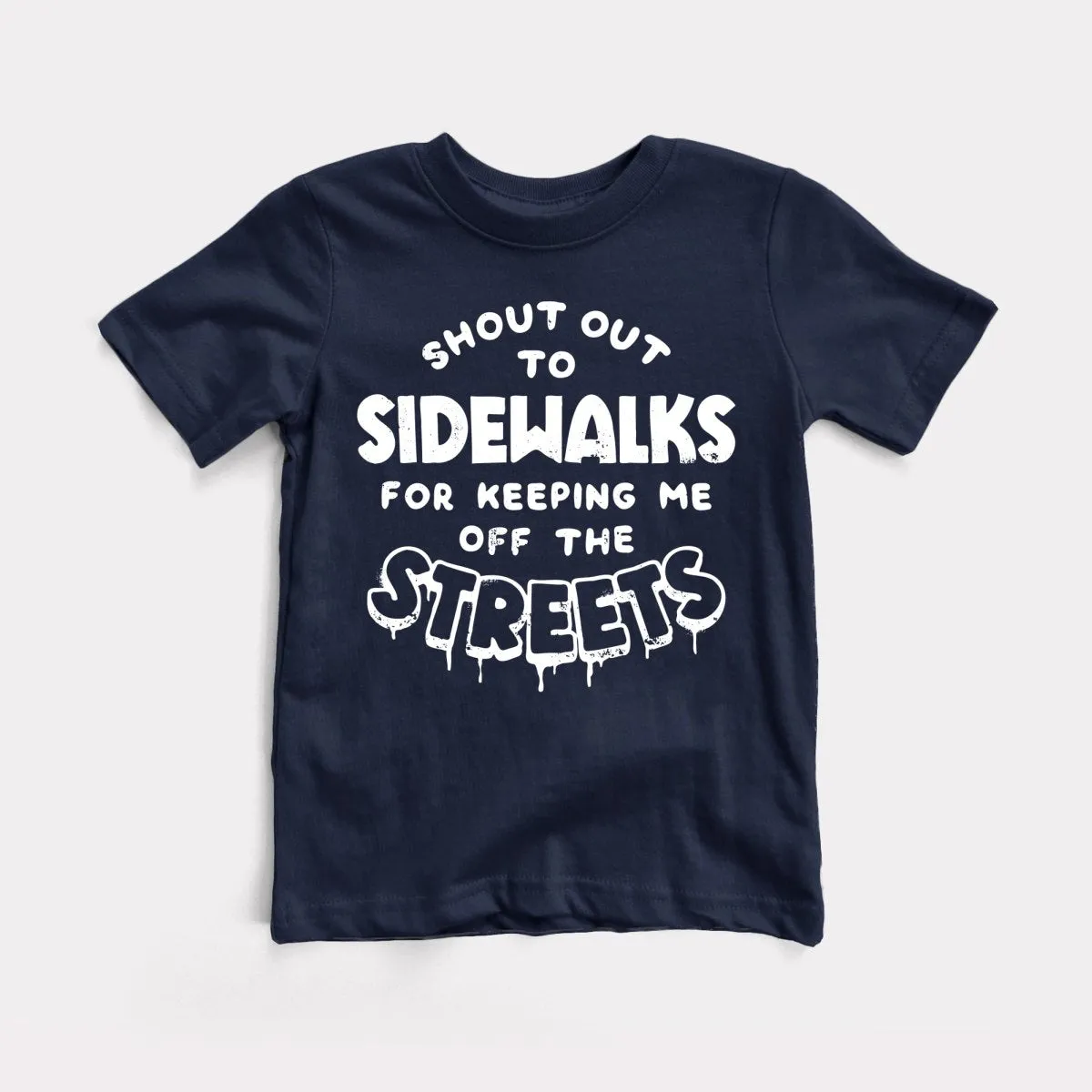 Shout Out To Sidewalks Toddler Tee