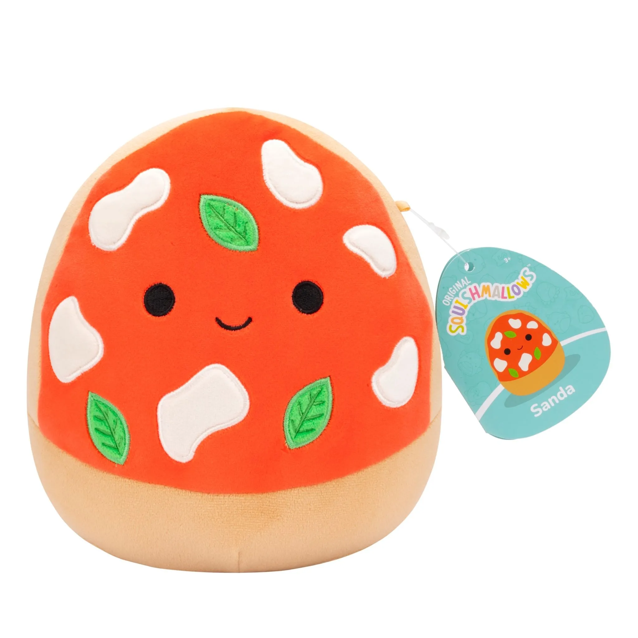 Squishmallows 7.5 Inch Plush Sanda Margherita Pizza