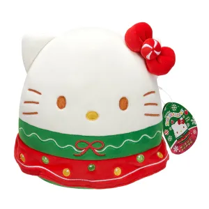 Squishmallows 8 Inch Hello Kitty Holiday Hello Kitty