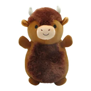 Squishmallows Hugmees 10 Inch Plush Dunkie The Brown Bison