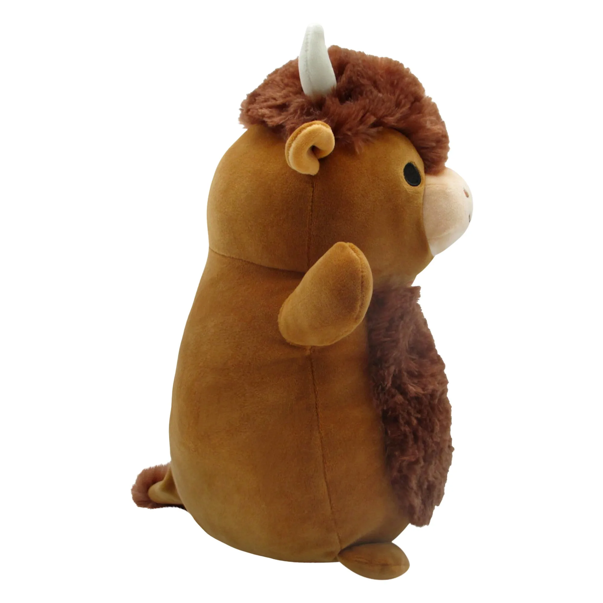 Squishmallows Hugmees 10 Inch Plush Dunkie The Brown Bison