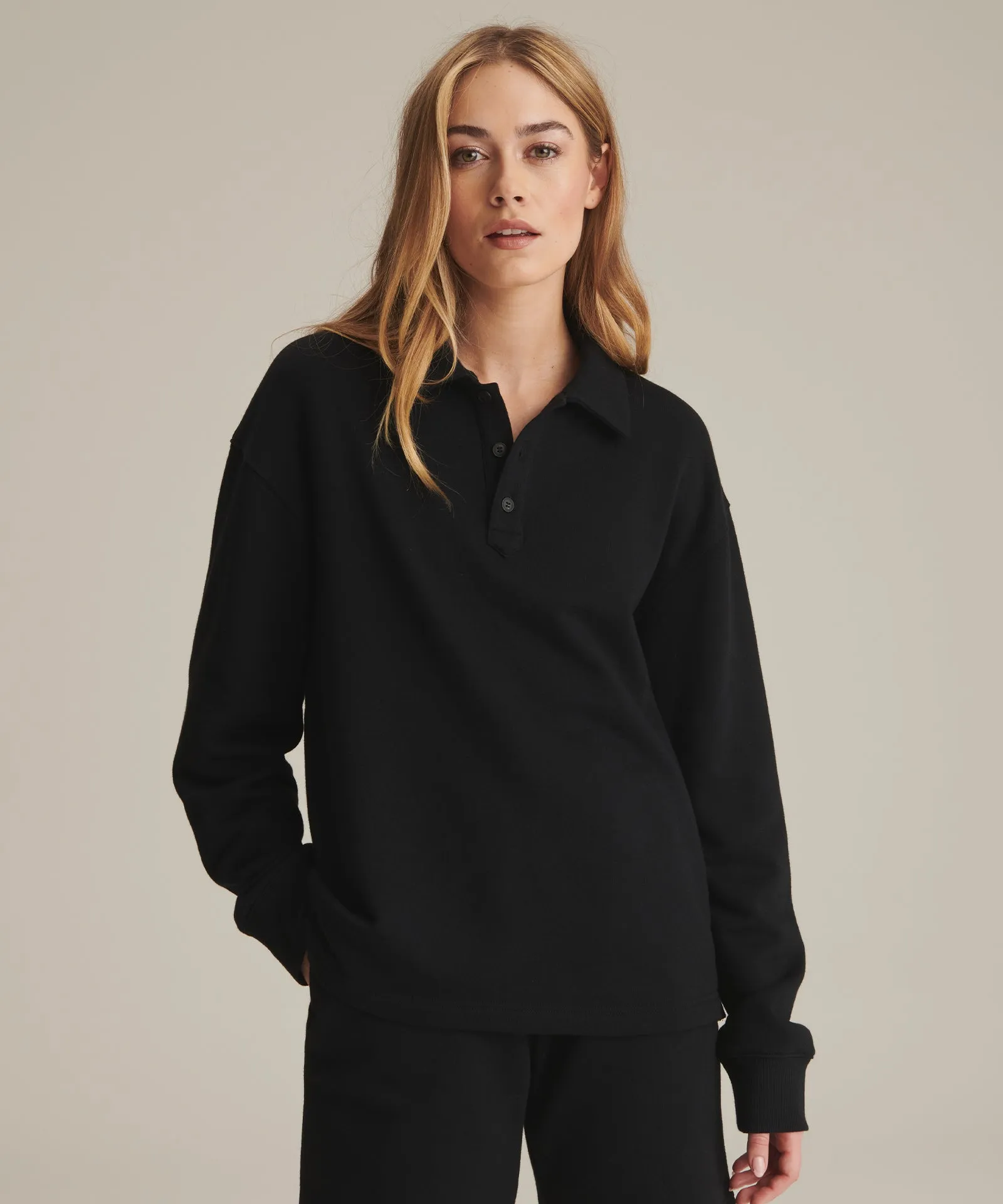 Unisex French Terry Polo