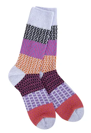 Women's Gallery Crew Sock -Lavender